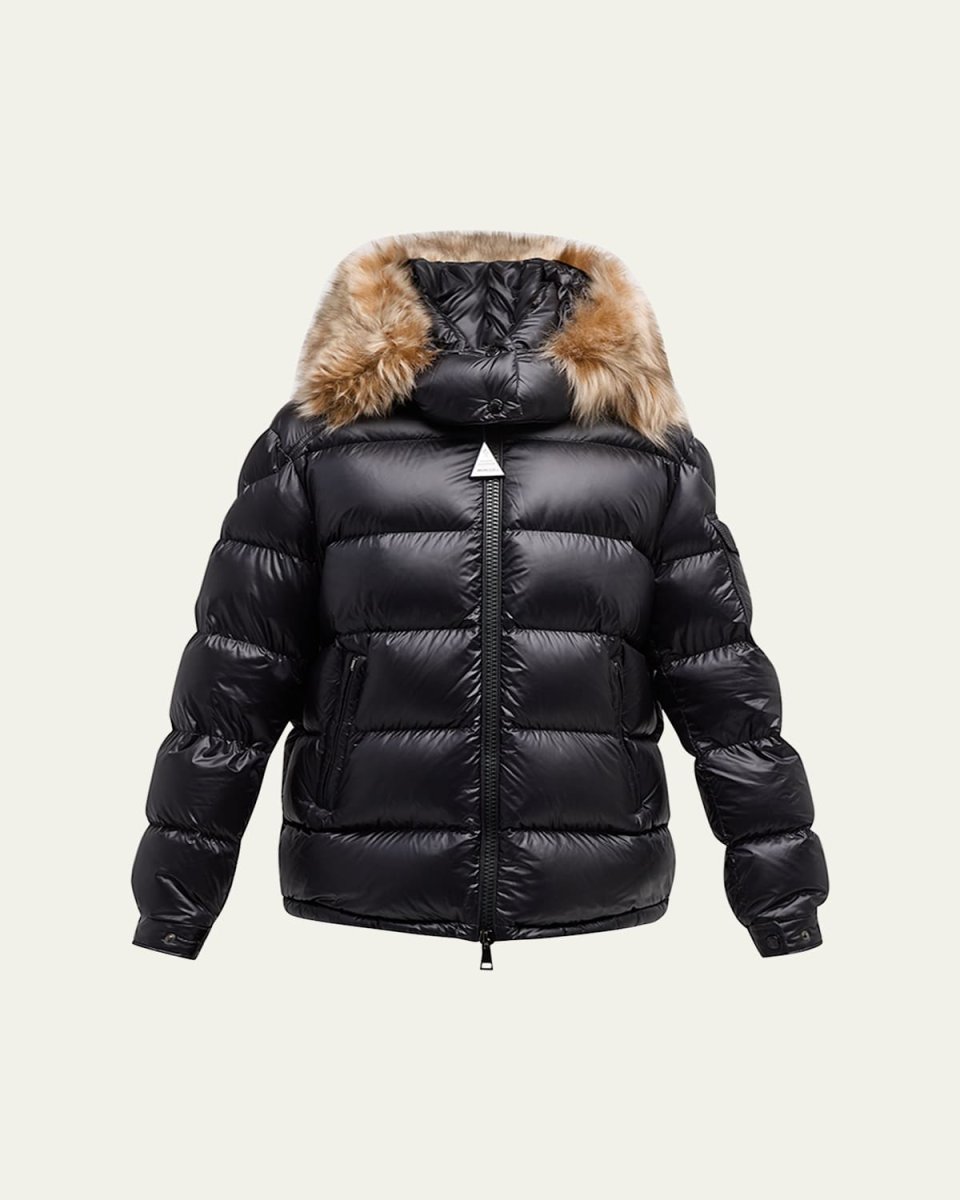 Maire Fur-Trim Puffer Jacket